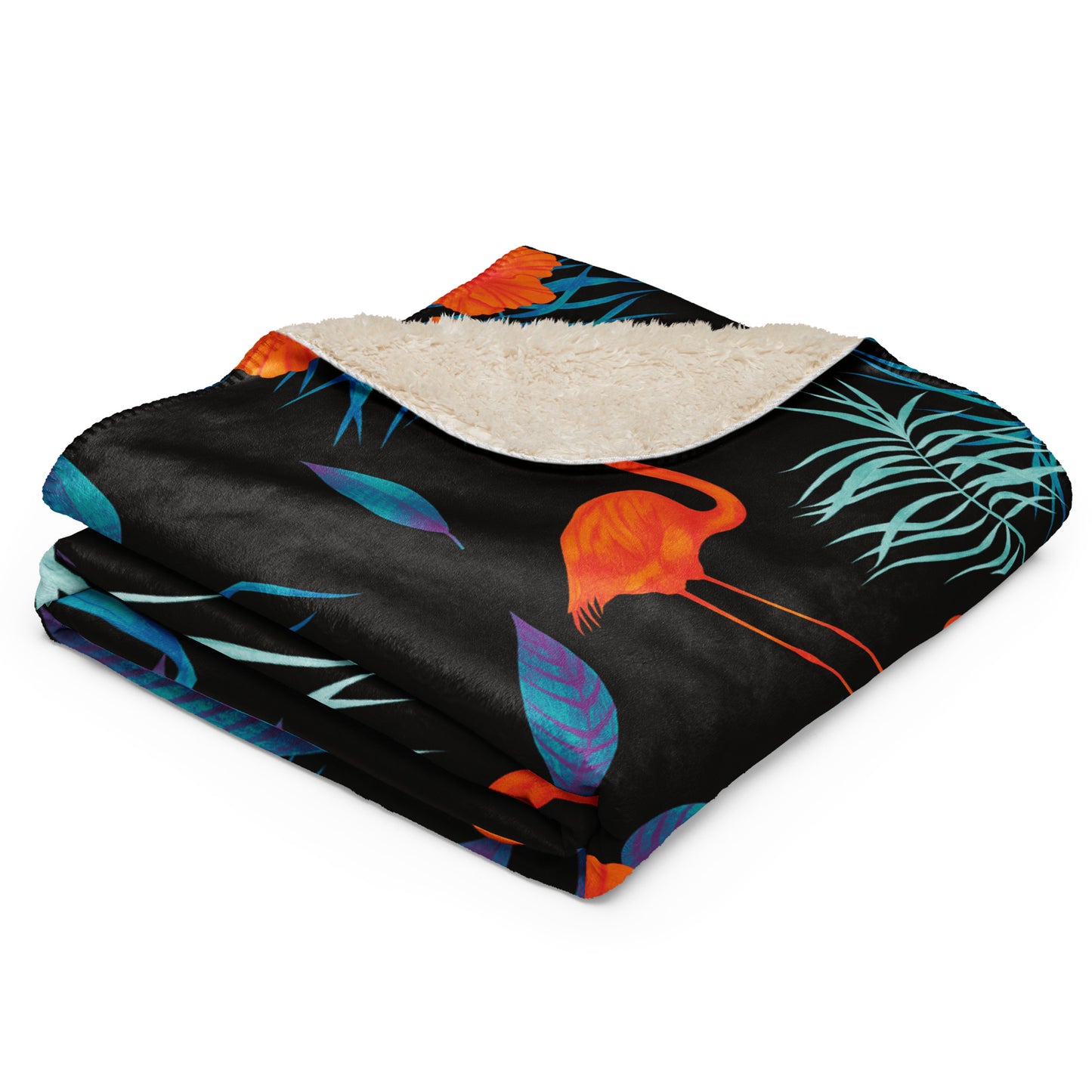 Flamingo blanket